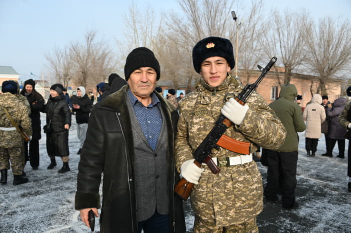 В Семее защитники рубежей приняли присягу