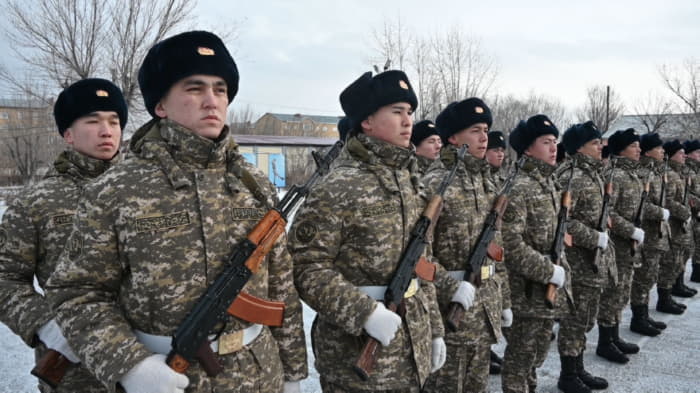 В Семее защитники рубежей приняли присягу