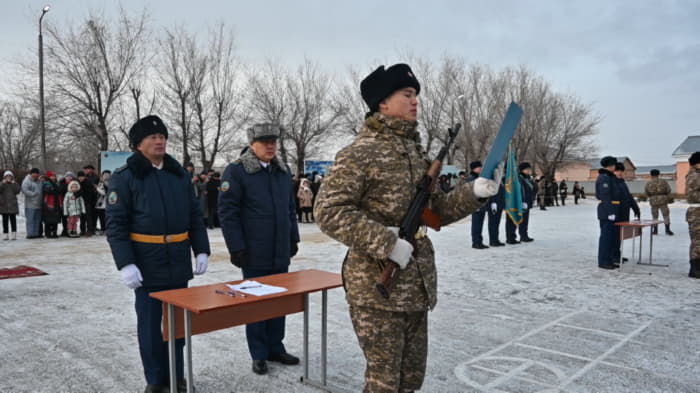 В Семее защитники рубежей приняли присягу