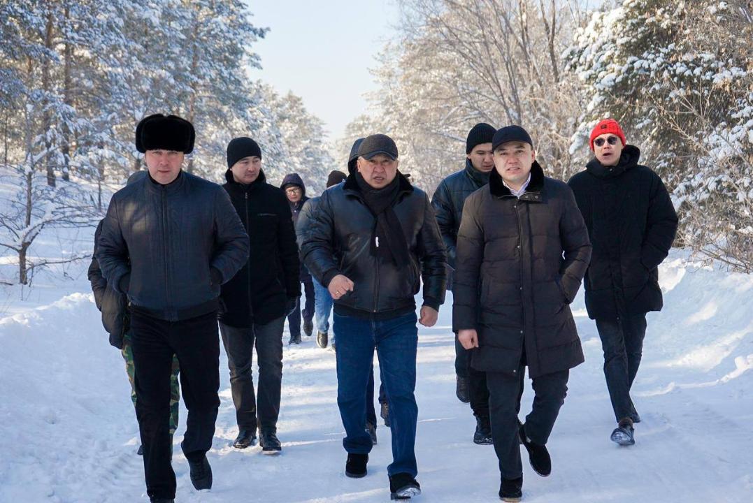 Аким Семея посетил «Тропу здоровья»