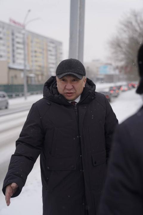 Администрацией города проверено состояние автогужевого моста в Семее