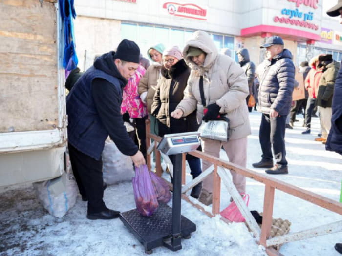 В Семее прошла ярмарка сельскохозяйственной продукции 