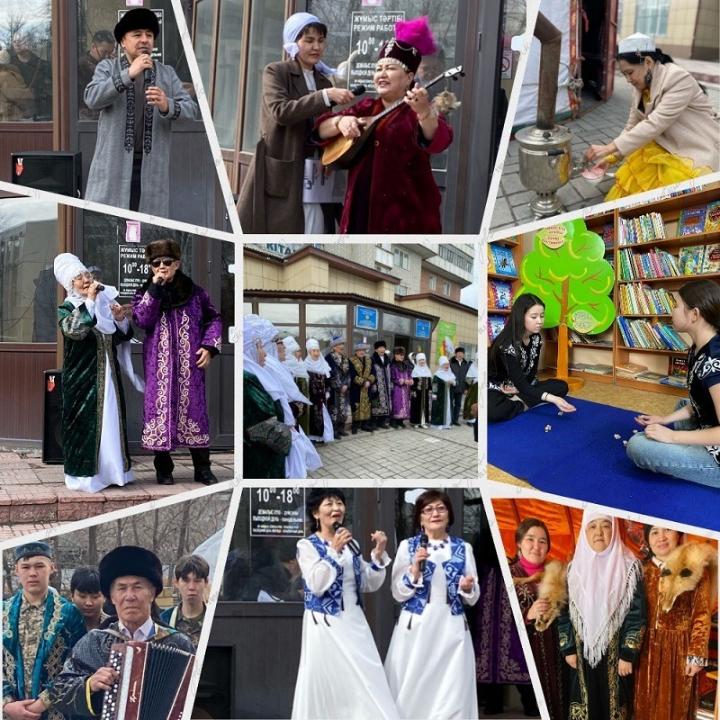 В Семее состоялся флешмоб национальной одежды «Этно-fashion»