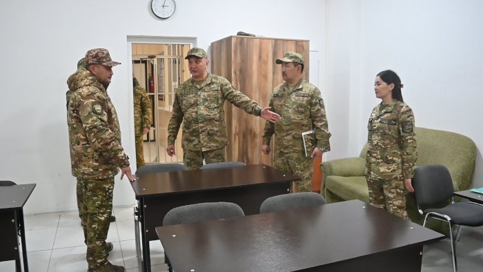 В области Абай проверен ход призывной кампании
