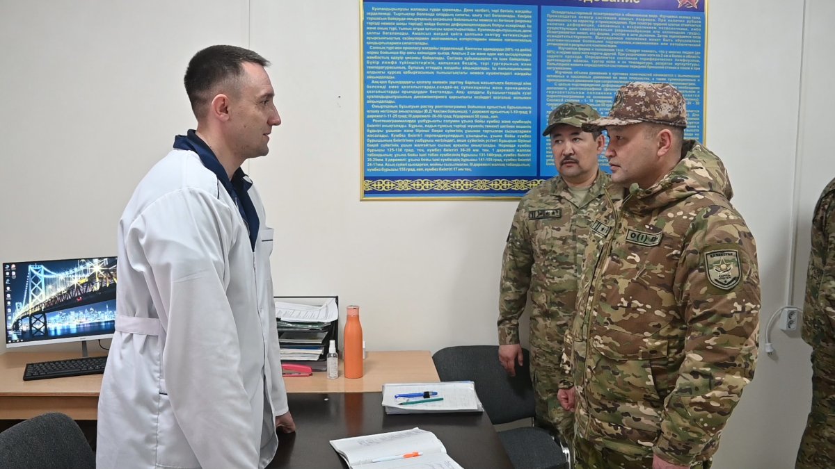 В области Абай проверен ход призывной кампании