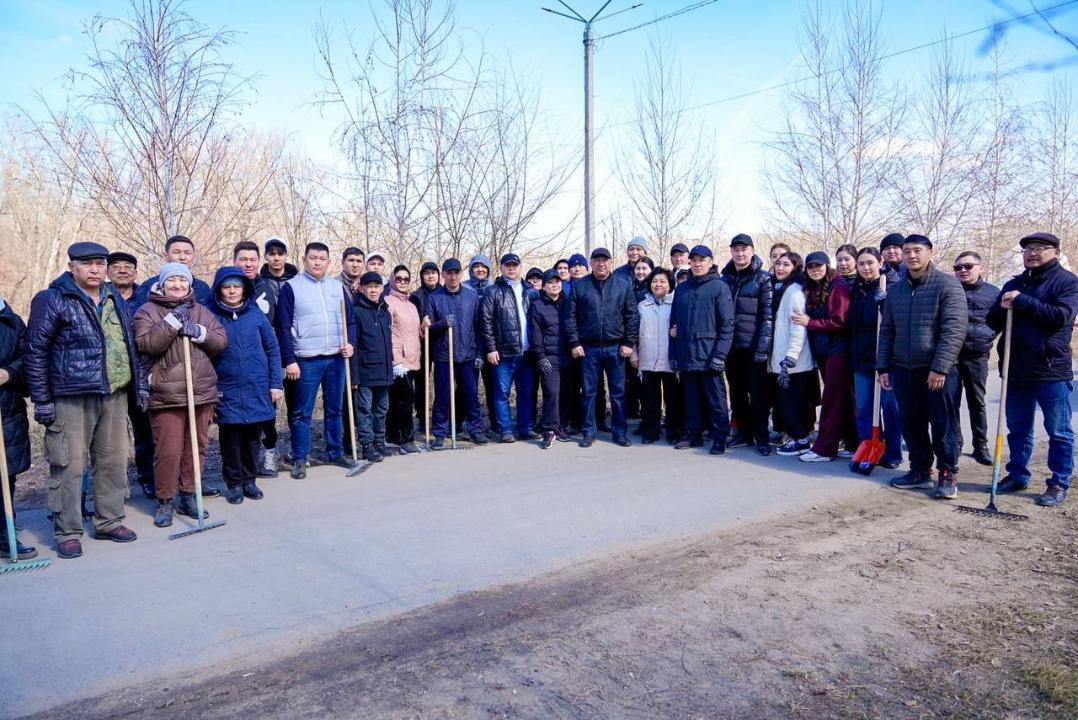 В Семее прошёл общегородской субботник