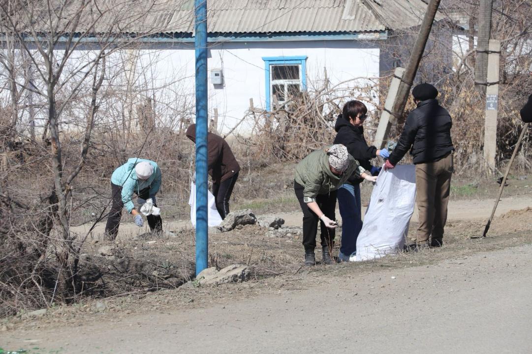 В области продолжается акция по уборке