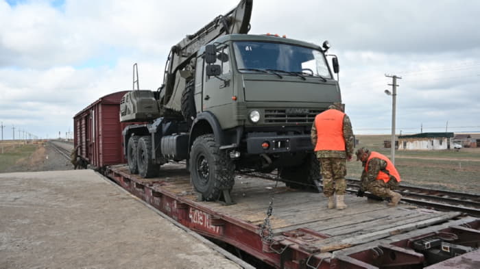 Войсковая часть Абайского гарнизона пополнилась новой техникой