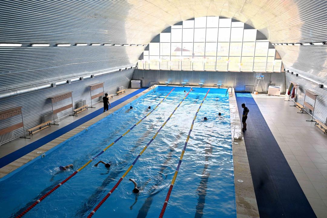 В селе Кокпекты открылся бассейн
