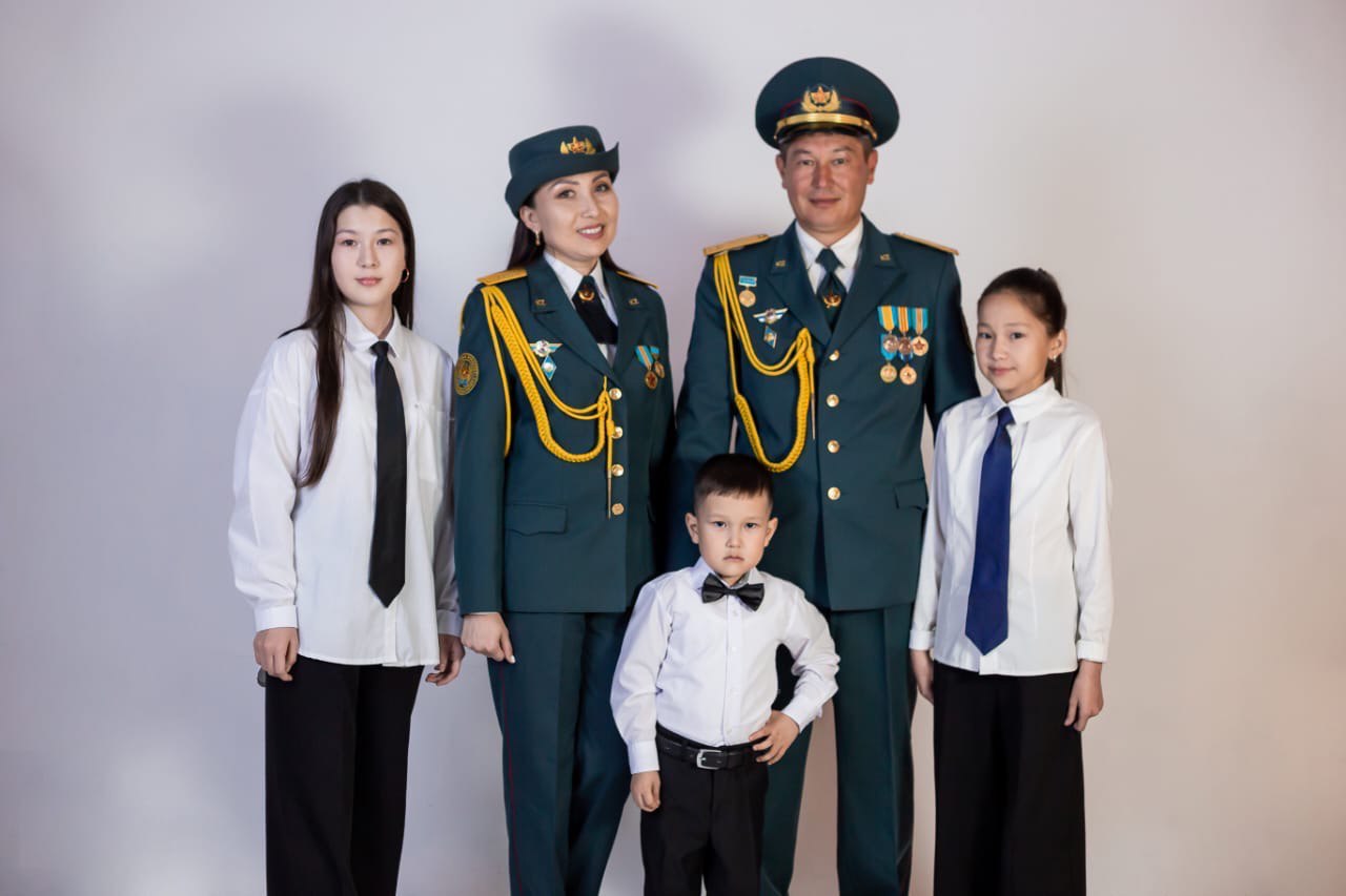 Семья защитников Отечества из Семея