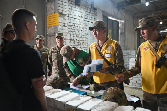 В Абайском гарнизоне начался сбор военнообязанных