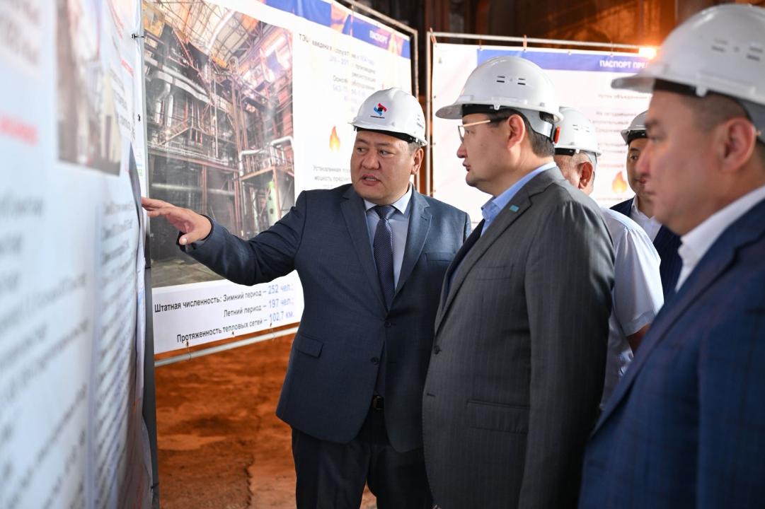 Аким области посетил тепловую электростанцию в Семее