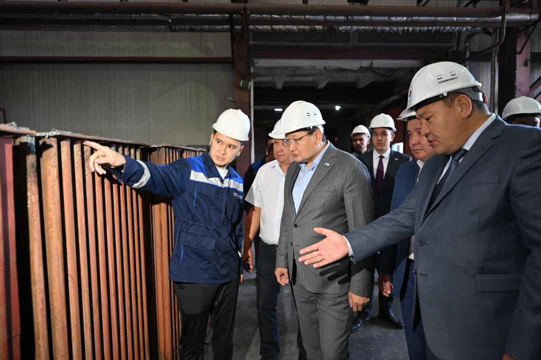 Аким области посетил тепловую электростанцию в Семее