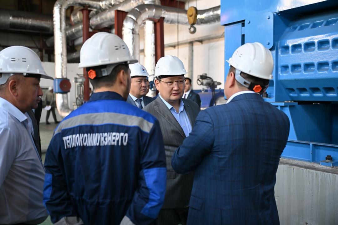 Аким области посетил тепловую электростанцию в Семее