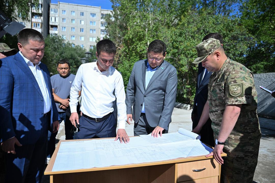 Ремонт военного госпиталя в Семее будет продолжен