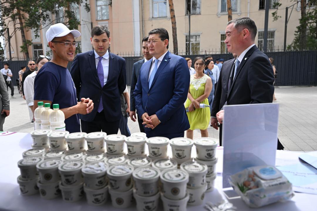 В Семее прошли выставки местных производителей