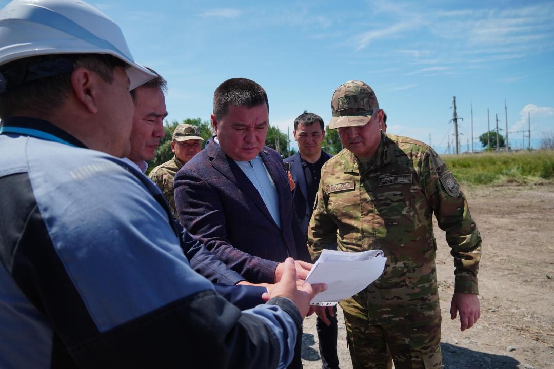 На побережье Алаколя начато строительство пожарного депо и спасательной станции