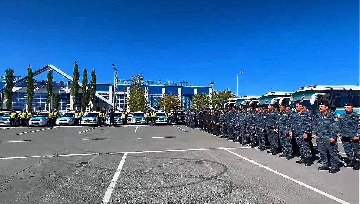 Региональный эшелон полиции направлен в область Абай