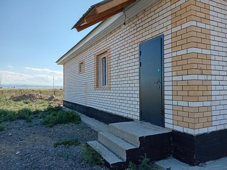 В Аксуатском районе строятся жилые дома