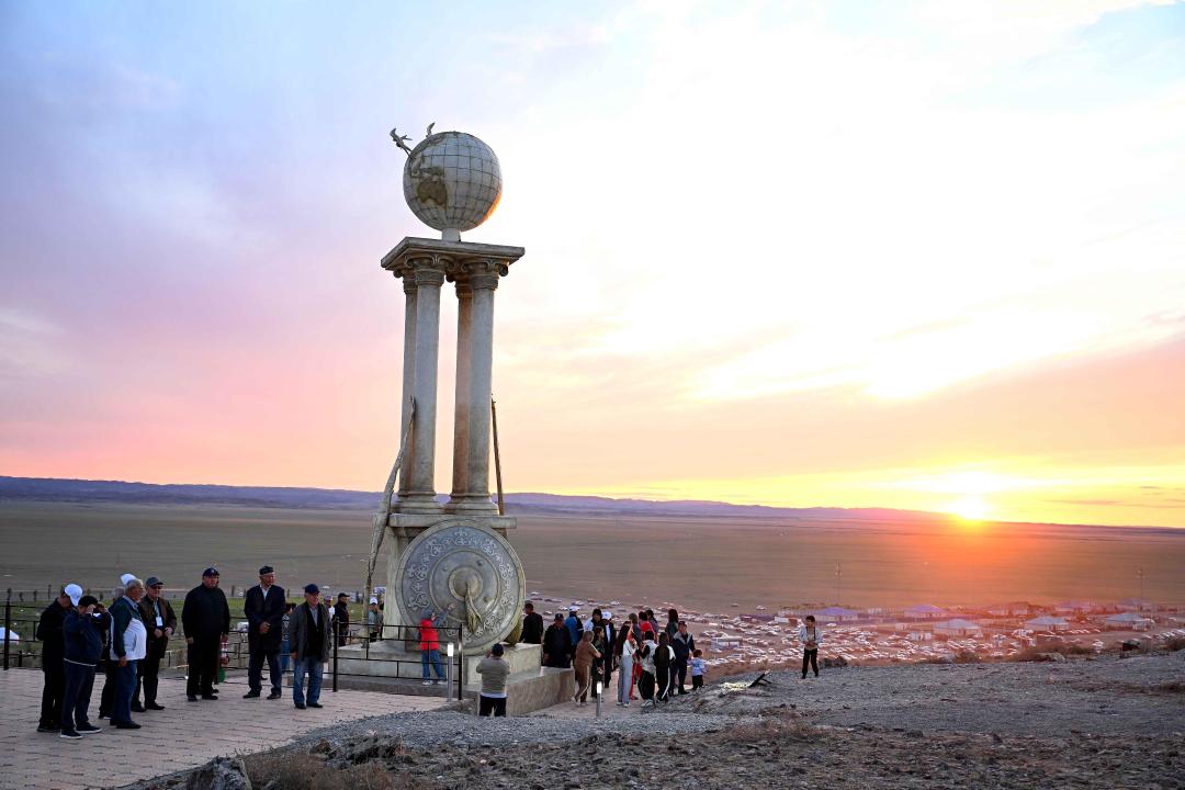 В Абайском районе открылась стелла «Абай елі»
