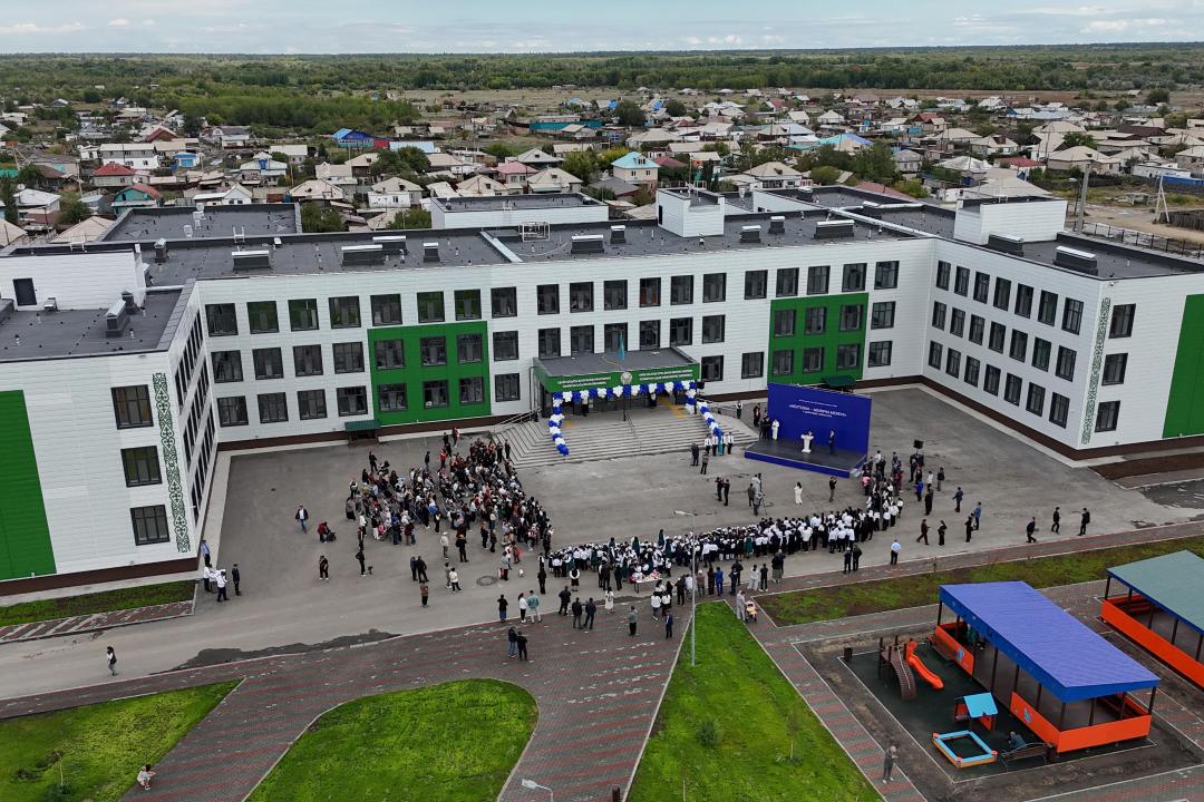 В Семее открылась новая школа на 600 мест