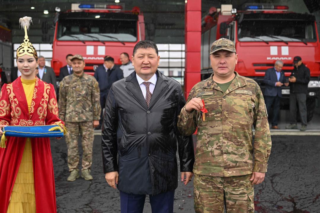 В Семее открыли пожарное депо