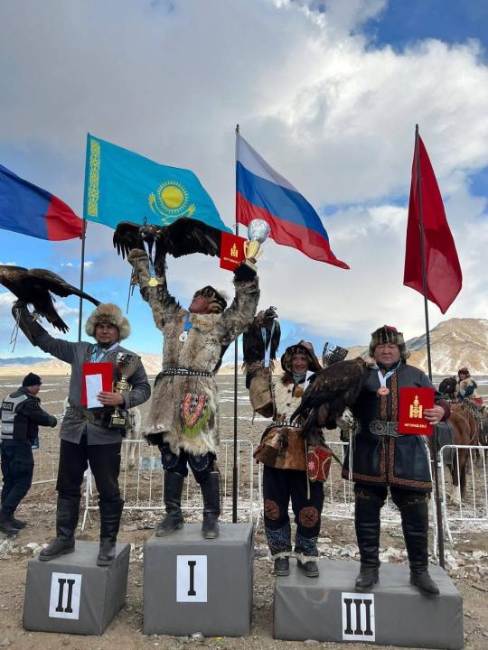 На чемпионате Азии третье место занял беркутчи, представляющий Абайскую область
