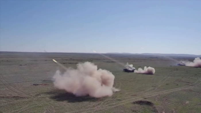 Прошли полевые учения ракетной бригады