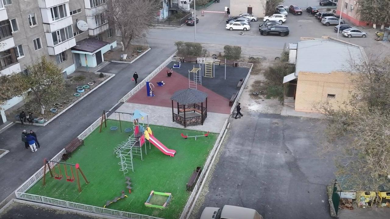 В Семее заасфальтировано более 40 дворов