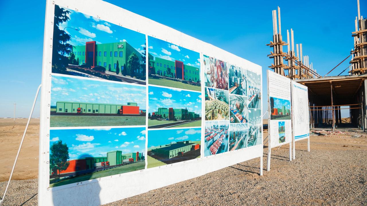 В области активно ведется строительство крупного мясокомбината