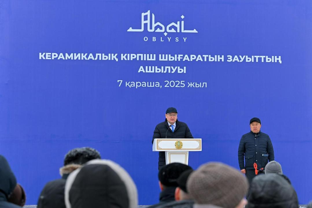 В Бородулихинском районе запущен кирпичный завод