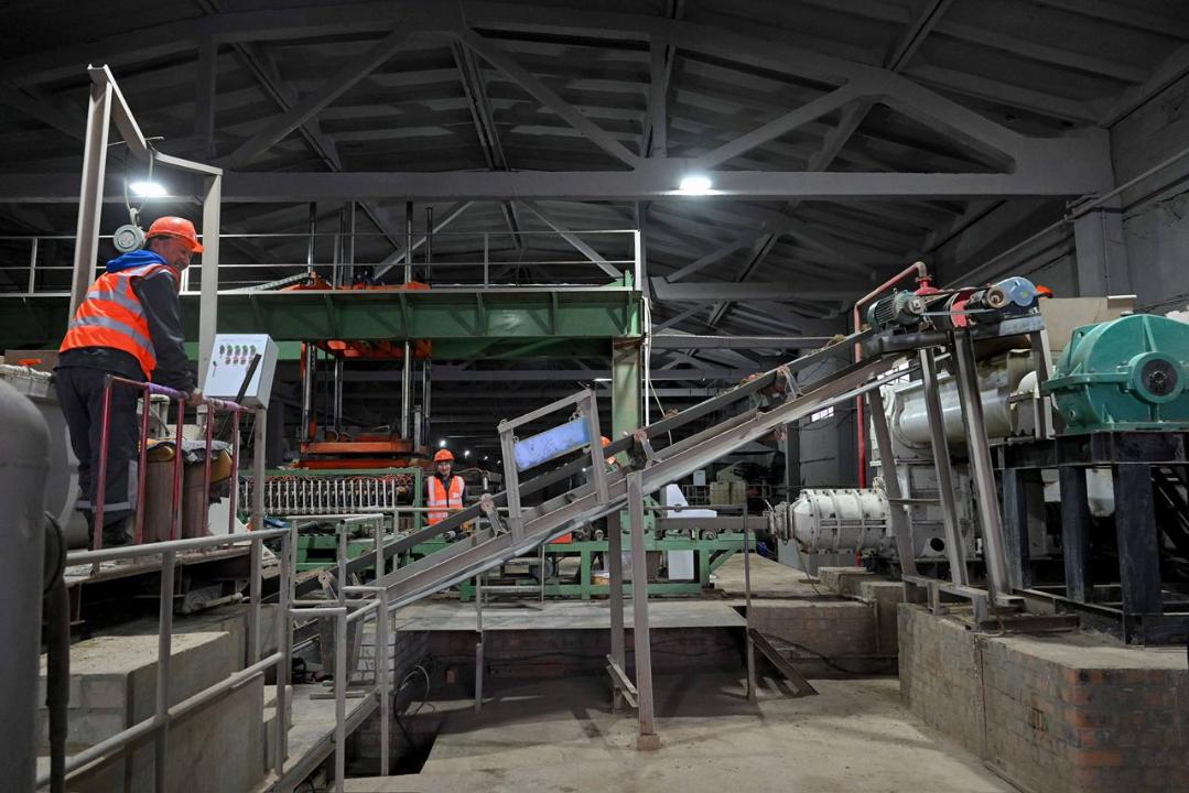 В Бородулихинском районе запущен кирпичный завод