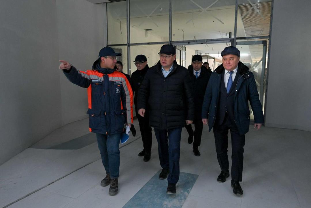 Строительство Дворца школьников на 500 мест в Семее ведется ускоренными темпами