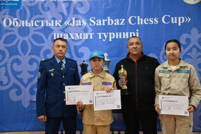 В Абайской области прошел областной шахматный турнир «Jas Sarbaz Chees Cup»