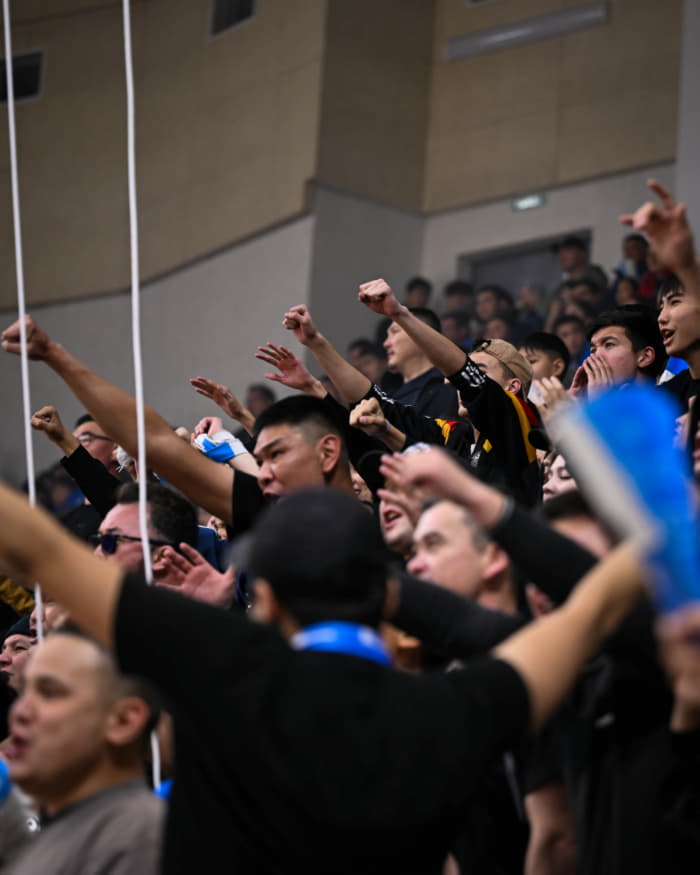 На «Абай Арене» установлен новый рекорд посещаемости — 4823 зрителя