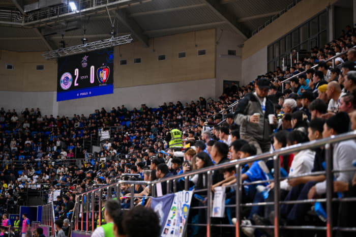 На «Абай Арене» установлен новый рекорд посещаемости — 4823 зрителя