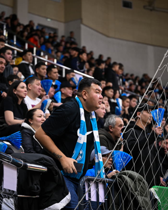 На «Абай Арене» установлен новый рекорд посещаемости — 4823 зрителя