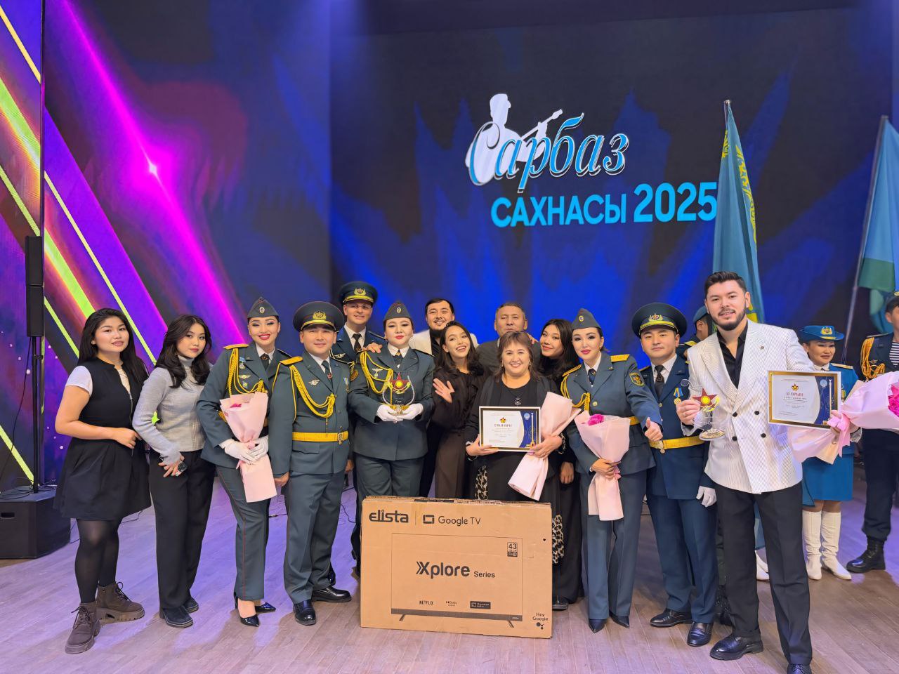 Вокальная группа «Алаш» творческого коллектива воинской части 30217 заняла гран-при