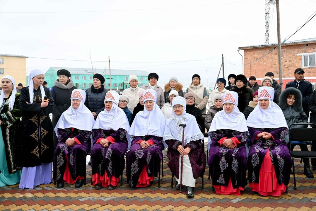 Состоялось открытие спортивного комплекса в селе Алгабас