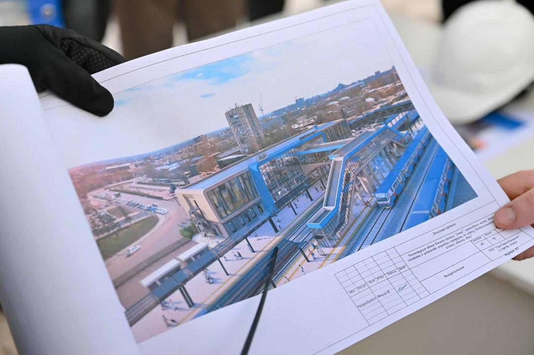 В Семее модернизируется здание железнодорожного вокзала