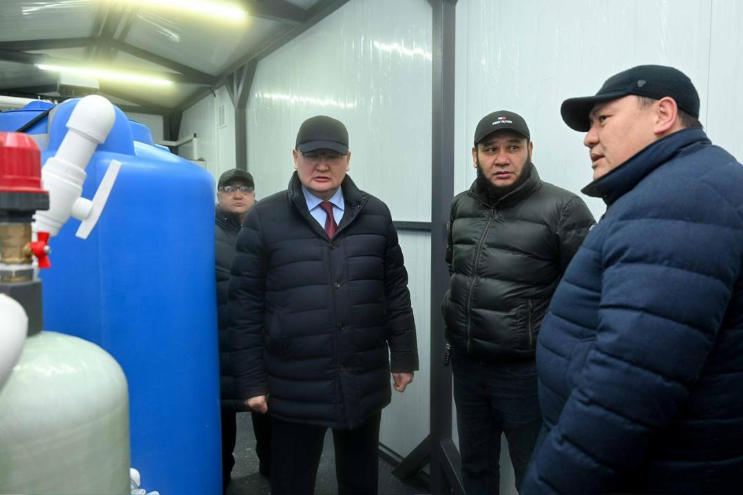 В посёлке Шаган запущен центральный водопровод