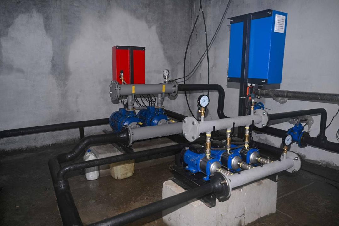 В посёлке Шаган запущен центральный водопровод