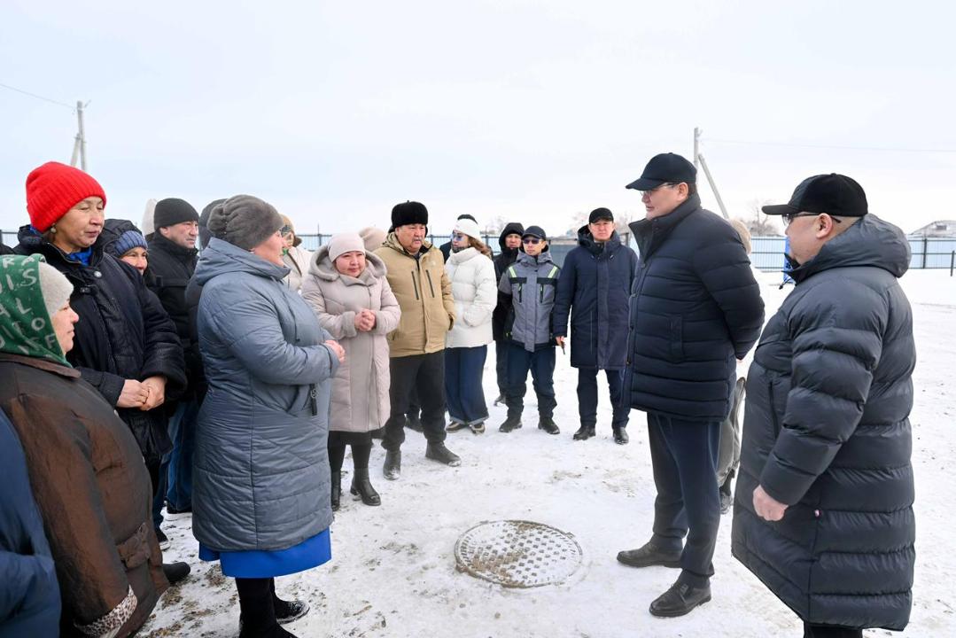 В посёлке Шаган запущен центральный водопровод