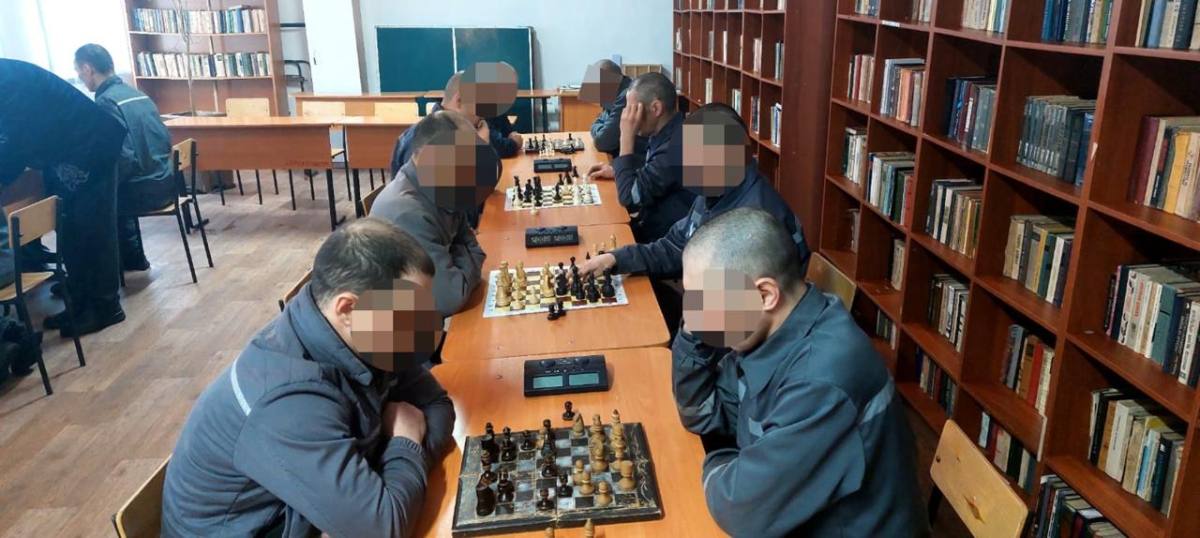В Семее прошел шахматный турнир среди осуждённых