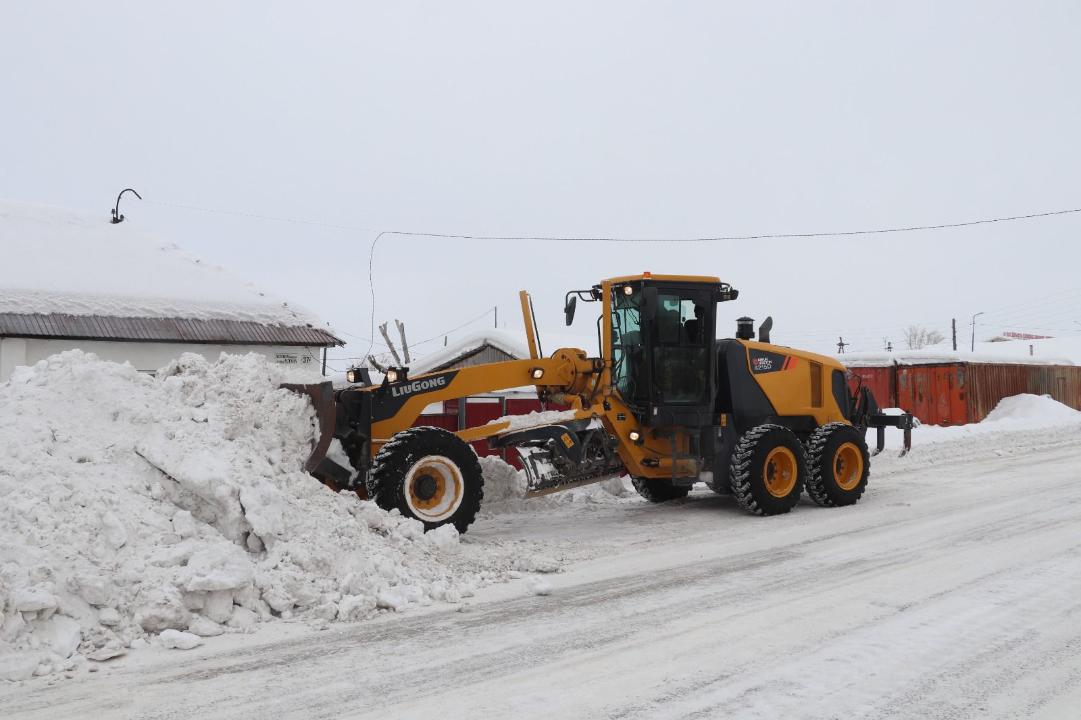В области на постоянной основе ведётся работы по уборке и вывозке снега
