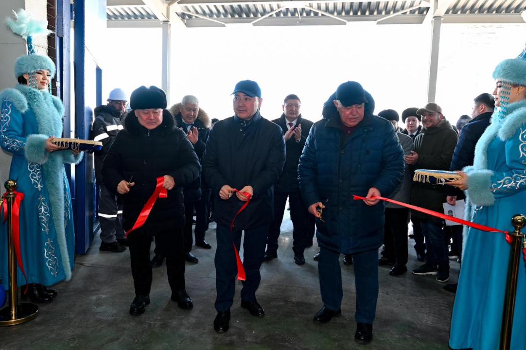 Завод по переработке бобовых и масличных культур открылся в Семее