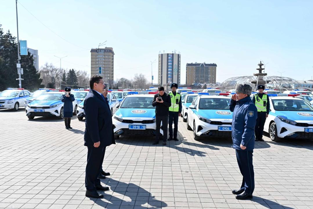 Полицейские области получили 137 служебных автомобилей