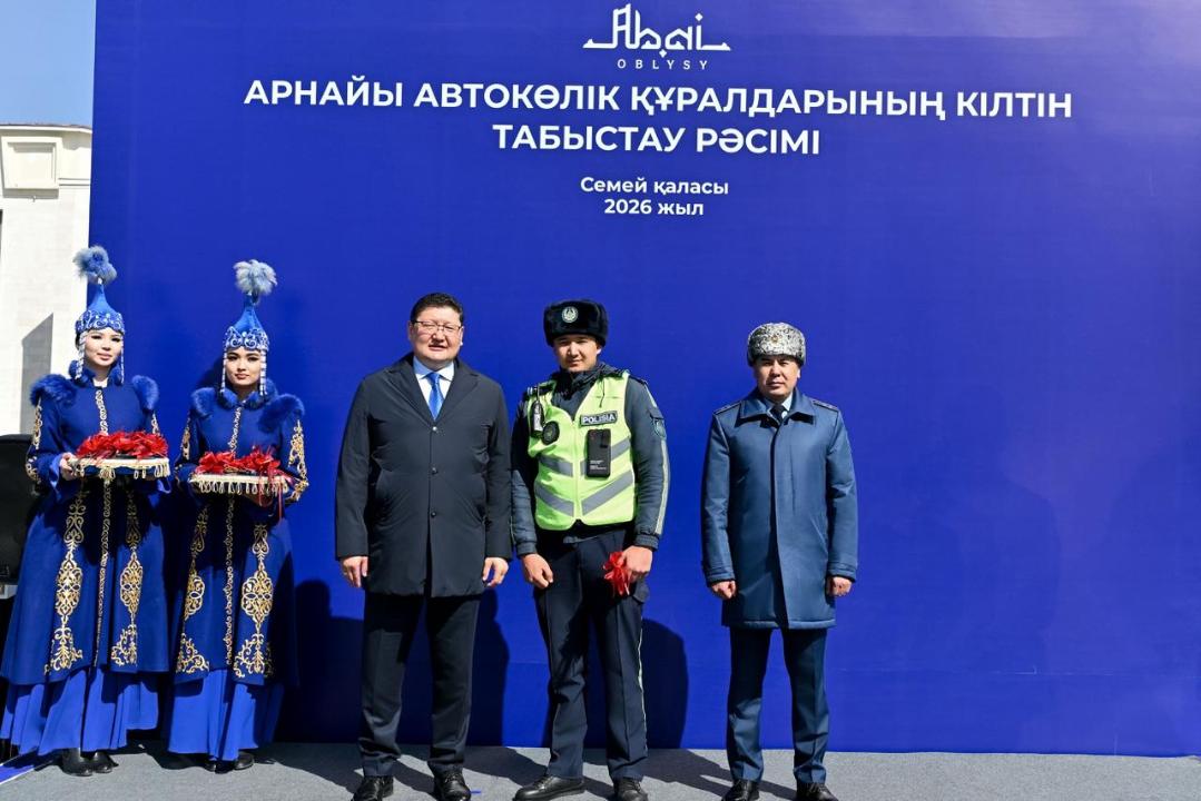 Полицейские области получили 137 служебных автомобилей